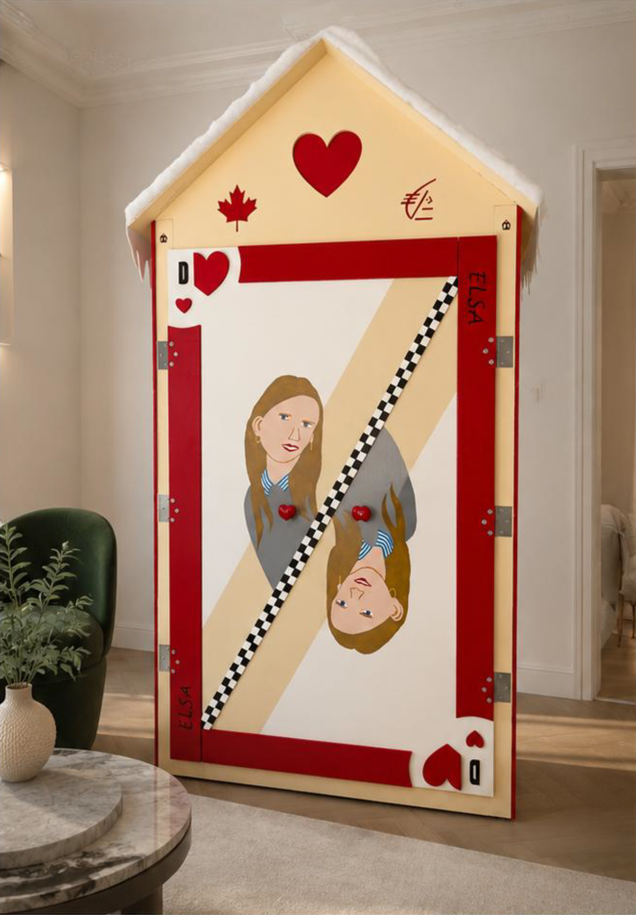 Mobilier en bois sur mesure - cabanon plage Mâcon Saône et loire